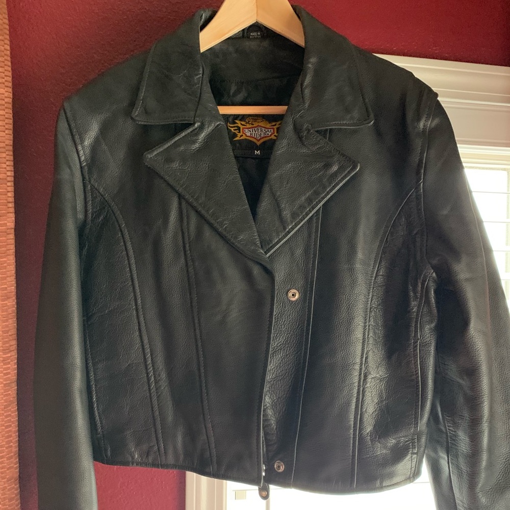 Leather jacket